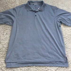 Grey golf shirt